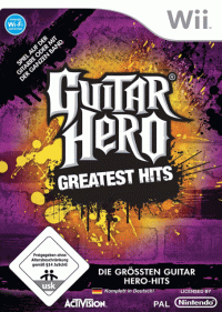 Guitar Hero Greatest Hits PAL Wii PAL box art